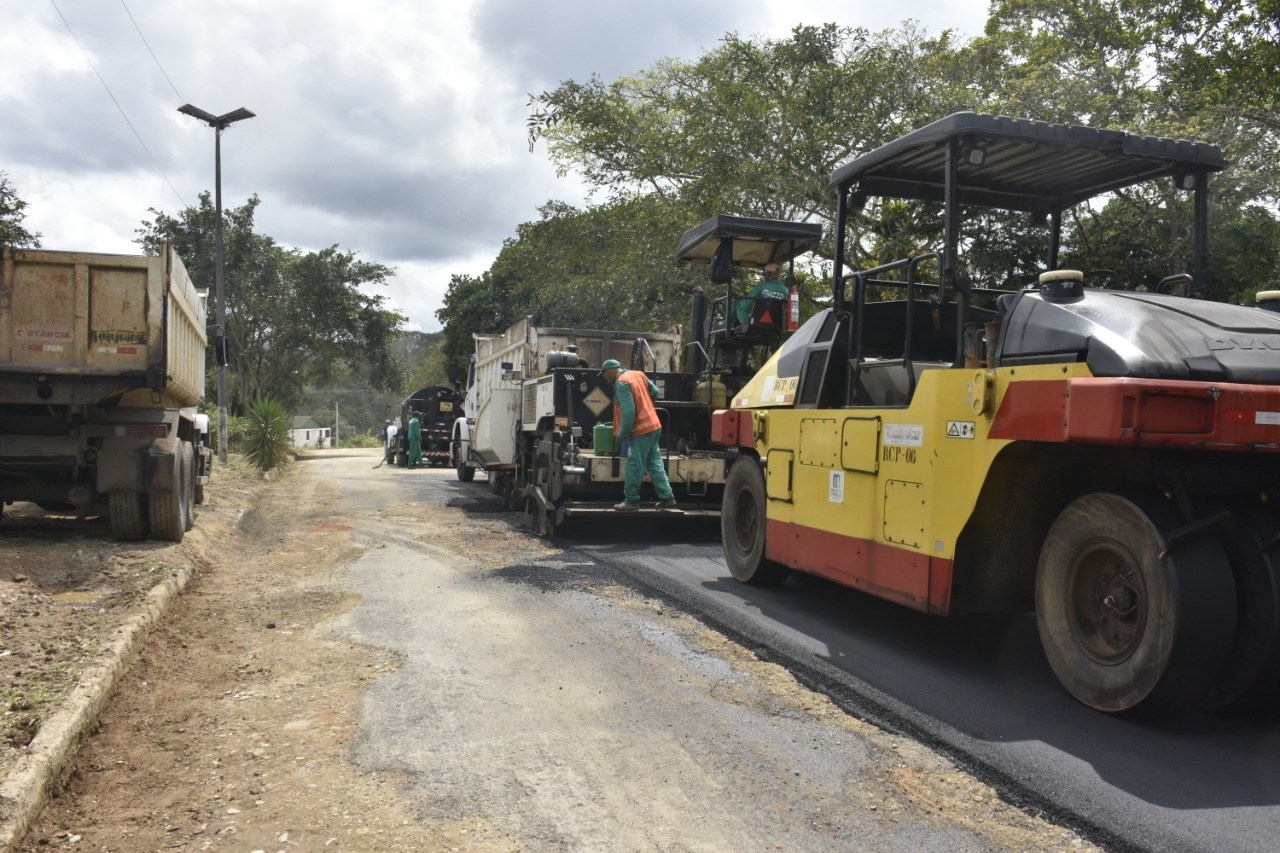 Camacã: Recapeamento Asfáltico chega no Terminal Rodoviário